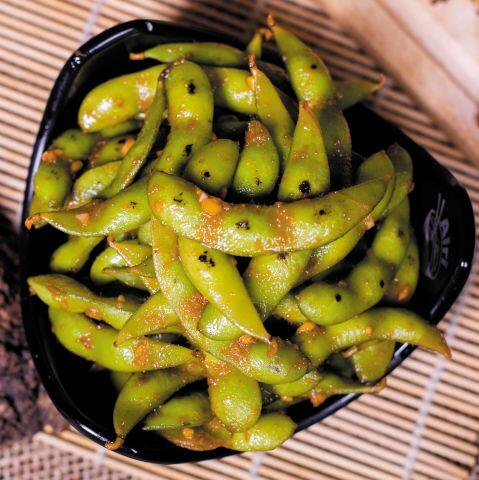 Garlic Edamame