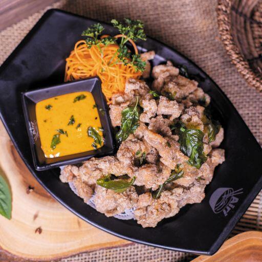 Basil Chicken Karaage