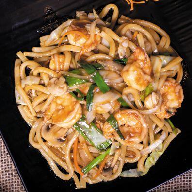 Shrimp Yaki Udon