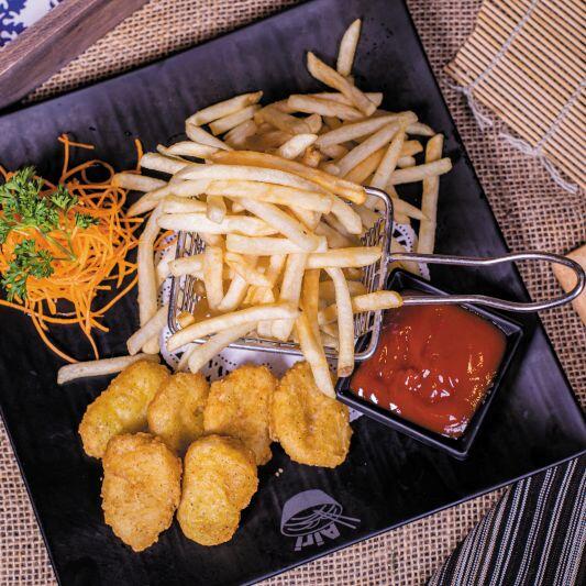Chicken Nuggets French Fries